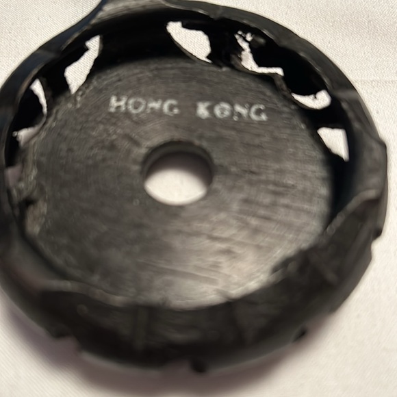 Vintage mini elephant on stand - Picture 4 of 4